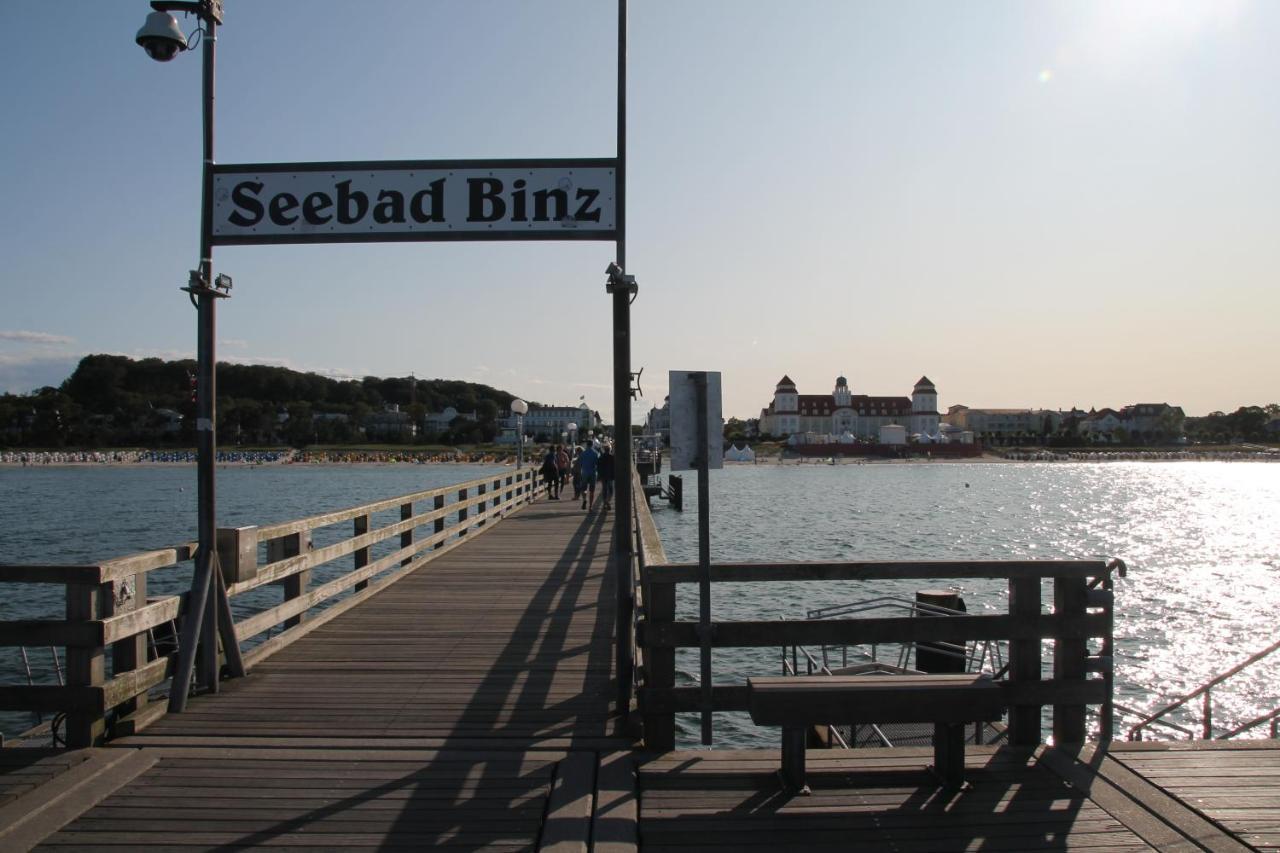 Ferienwohnung Bruchbude mit Meerblick Ostseebad Ostseebad Binz Exterior foto